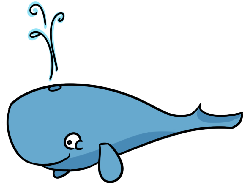 828x636 Blue Whale Clipart Sea Creature