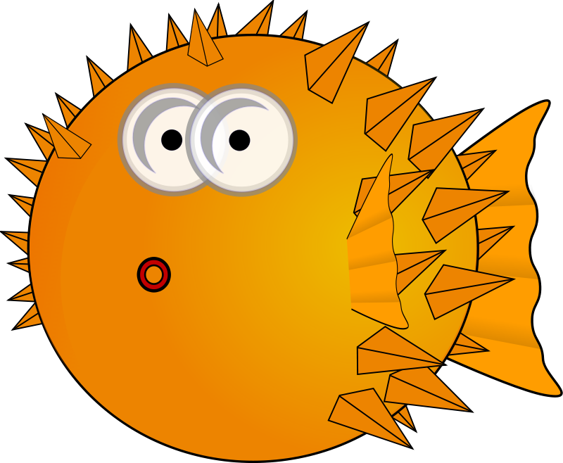 800x658 Blowfish Clipart Ocean Animal