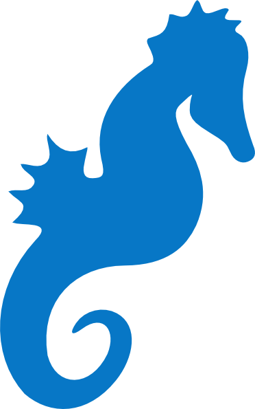 372x595 Seahorse V5 Clip Art