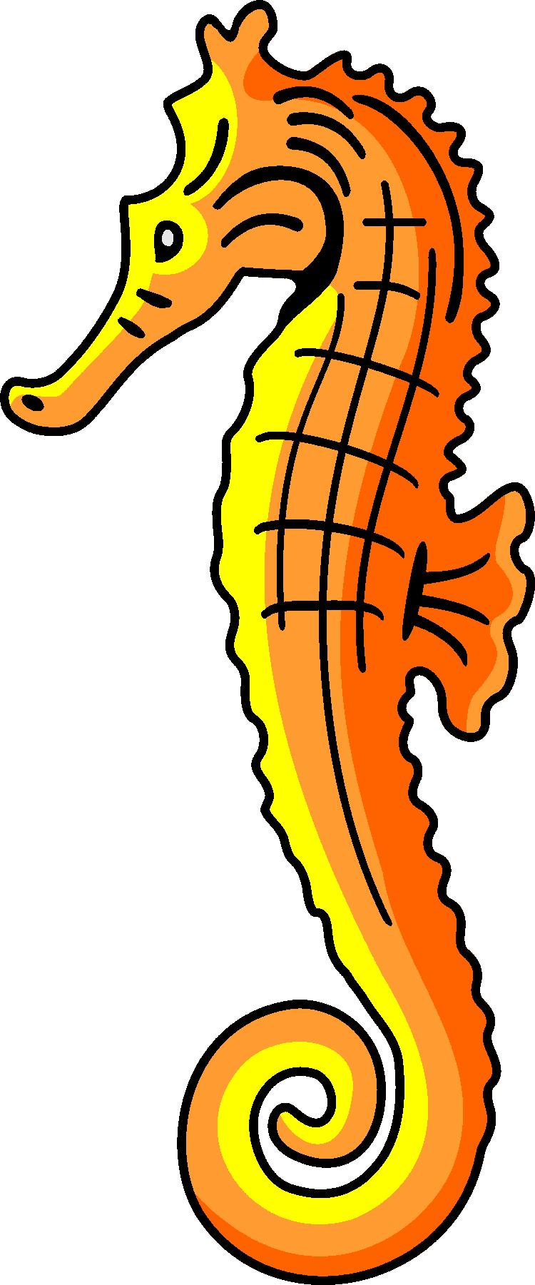 750x1801 Seahorse Clip Art Free Clipart Images 2 2
