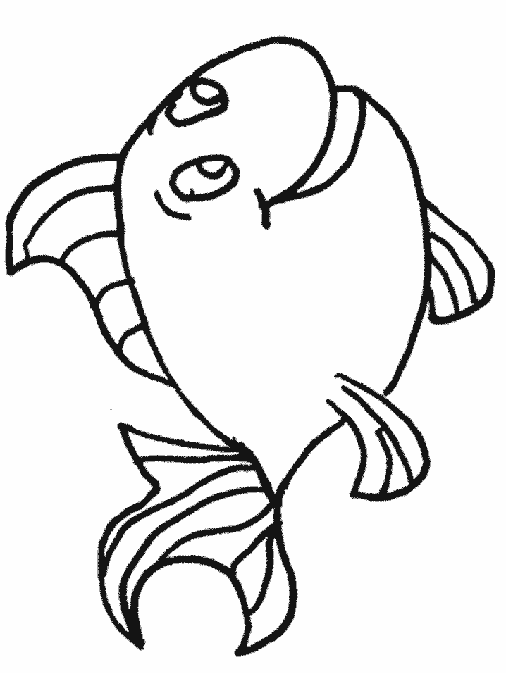 718x957 Fish Outline Template 474838