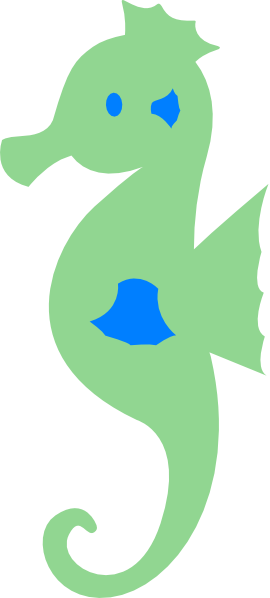 270x598 Seahorse Sea Horse Clip Art Image