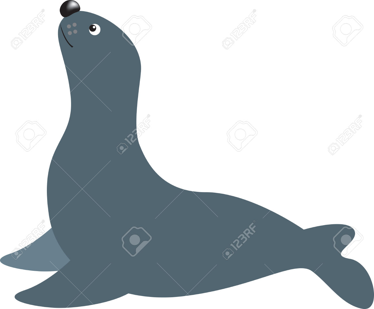1300x1076 Sea Lion Clip Art