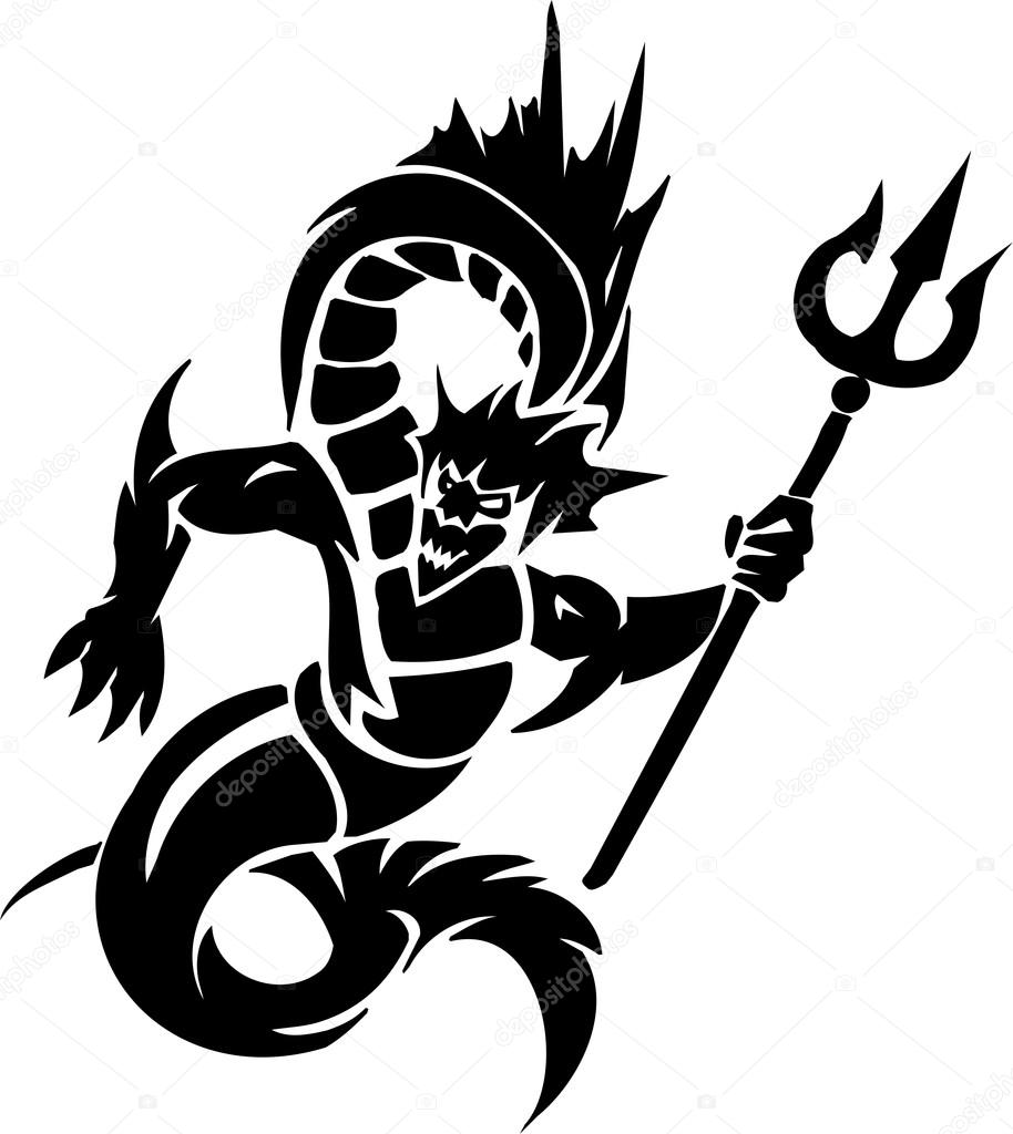 914x1024 Sea Monster