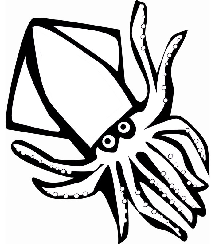 700x794 Sea Monster Clipart Easy Draw