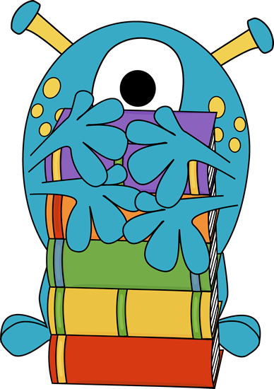 388x550 Funny Monster Clipart