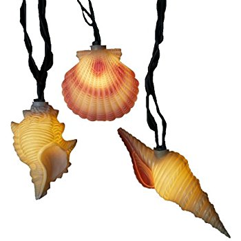 350x350 Kurt Adler Ul1164 Seashell Mini Light Set, 10 Light