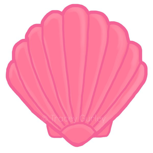 600x600 Cartoon Clipart Seashell