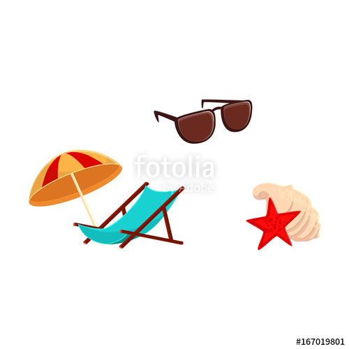 500x500 Summer Vacation Objects