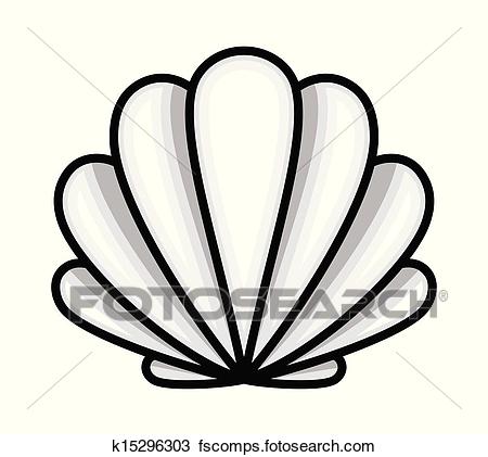 450x421 Clipart Of Sea Shell