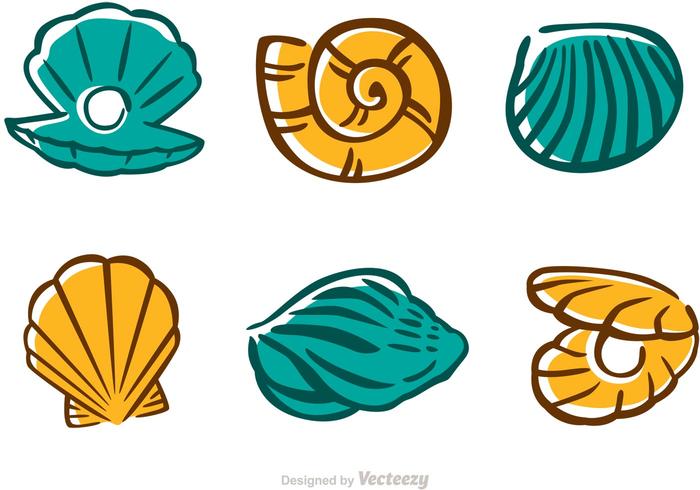 700x490 Set Of Sea Shell Vectors
