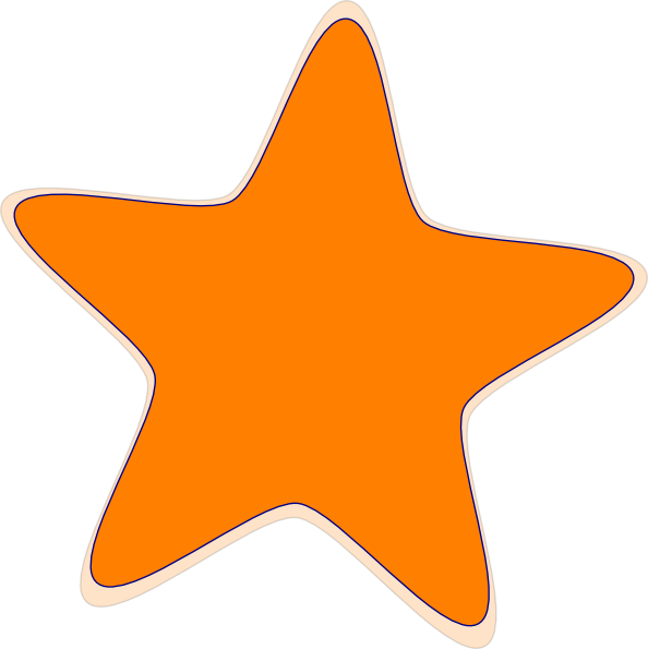 594x595 Sea Star Clipart