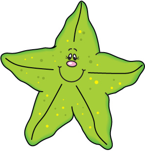 298x310 Top 77 Sea Star Clip Art