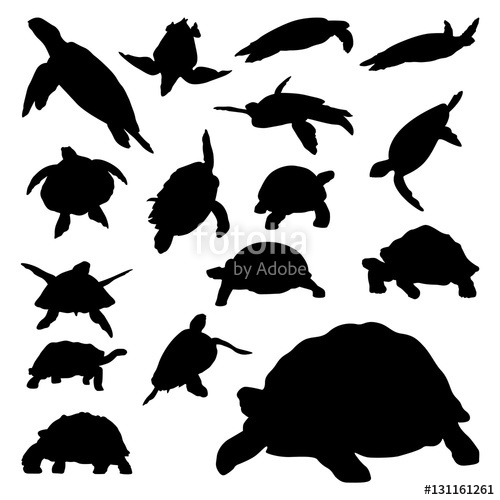 Sea Turtle Silhouettes | Free download on ClipArtMag