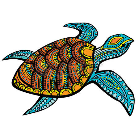 450x450 Sea Turtle Clipart Sea Shell