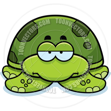 460x460 Cartoon Little Sea Turtle Bored By Cory Thoman Toon Vectors Eps