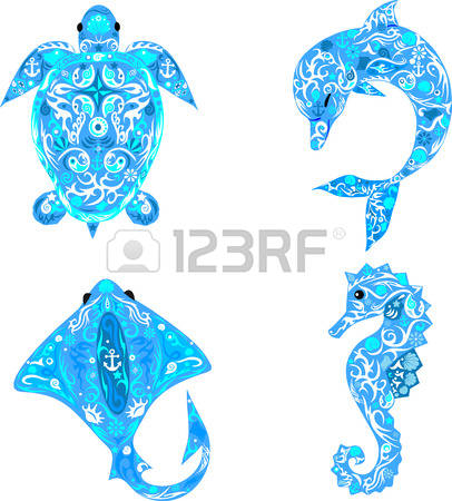 406x450 Sea Turtle Clipart Water Animal