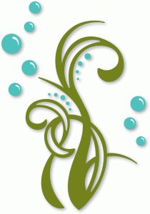 210x300 Seaweed Clipart Border