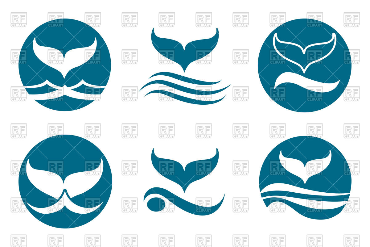 1200x800 Stylized Simple Whale's Tail