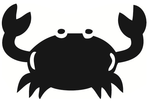 498x335 Crab Black And White Crab Clip Art Black And White Free Clipart