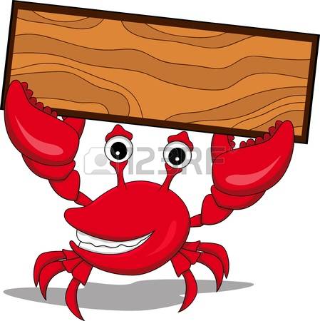 449x450 Funny Clipart Crab