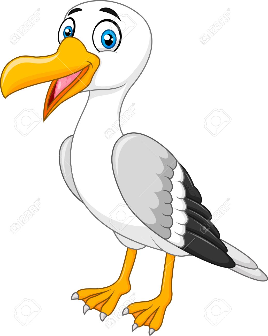 1037x1300 Seagull Clipart Cartoon