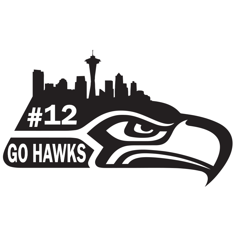 800x800 Seattle Seahawk Clipart