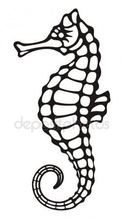 255x450 Seahorse Stock Vectors, Royalty Free Seahorse Illustrations