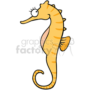 300x300 Royalty Free Small Seahorse 377039 Vector Clip Art Image