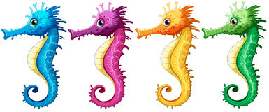 385x160 Seahorse Clipart