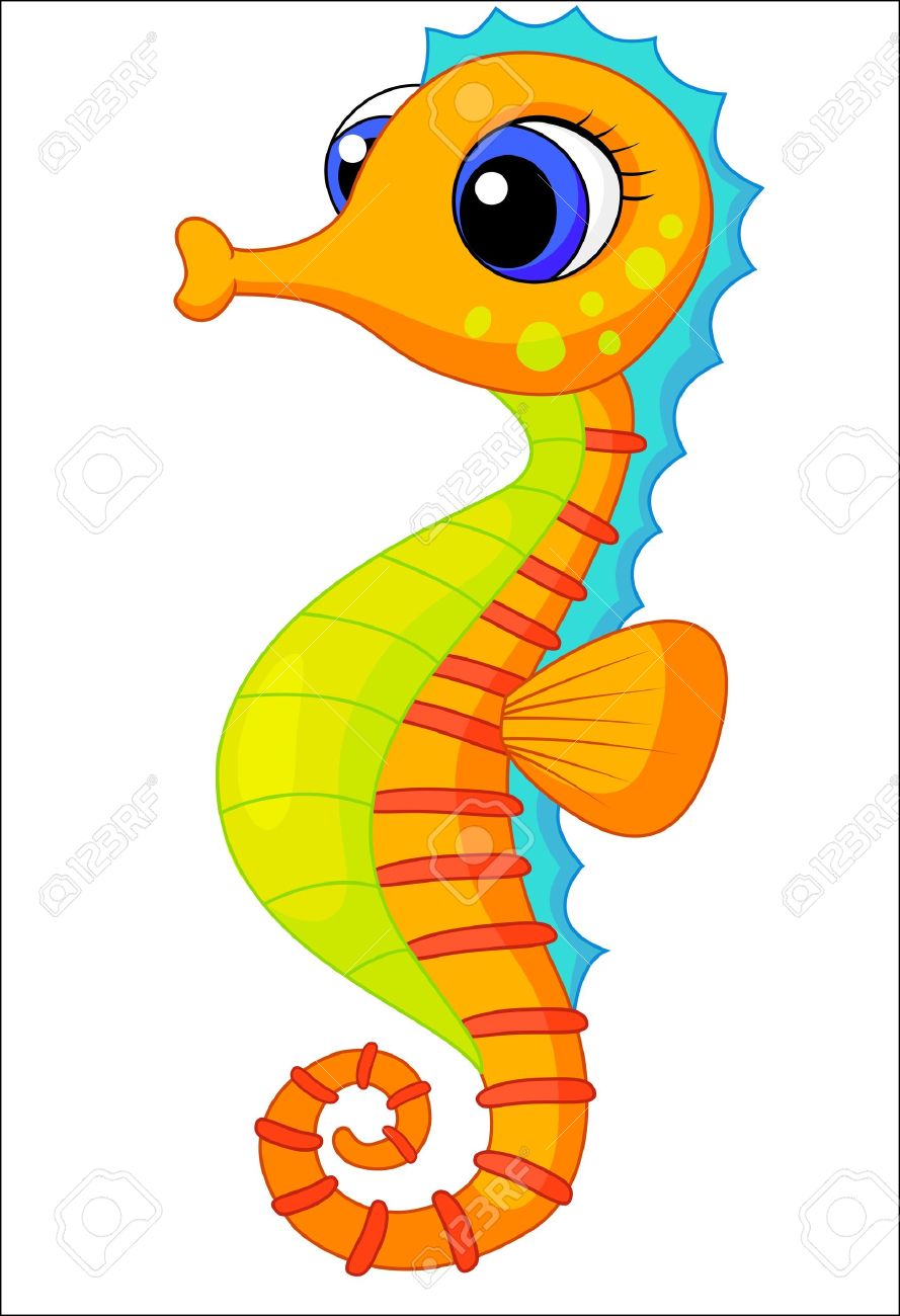 889x1300 Seahorse Clip Art Many Interesting Cliparts