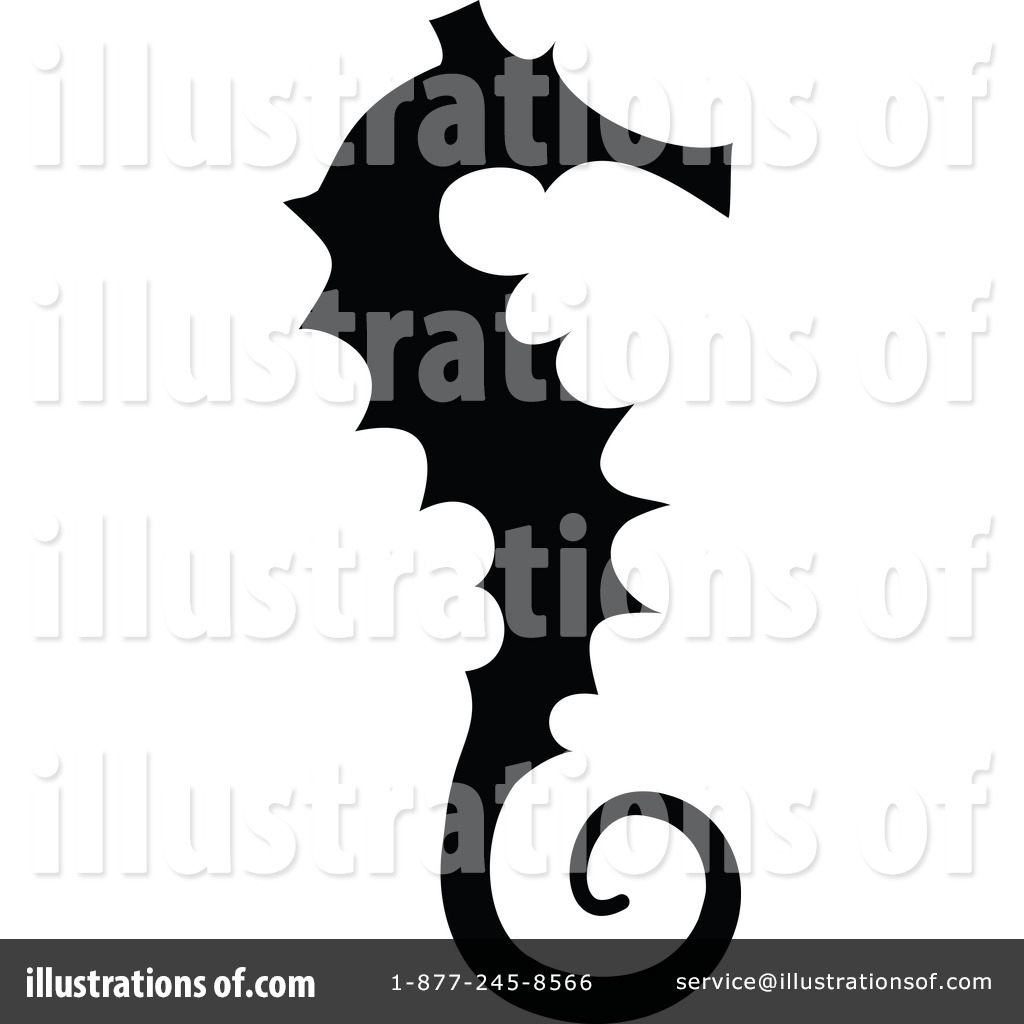 1024x1024 Seahorse Clipart