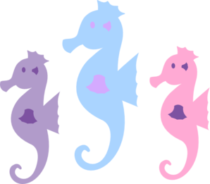 298x261 Sea Horse Clip Art