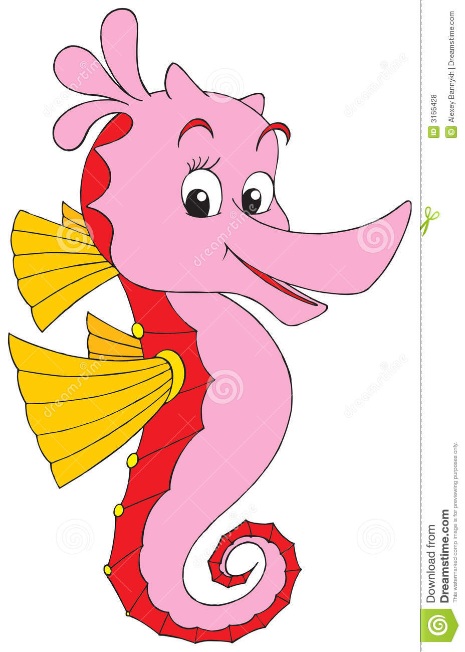 928x1300 Sea Horse Clipart