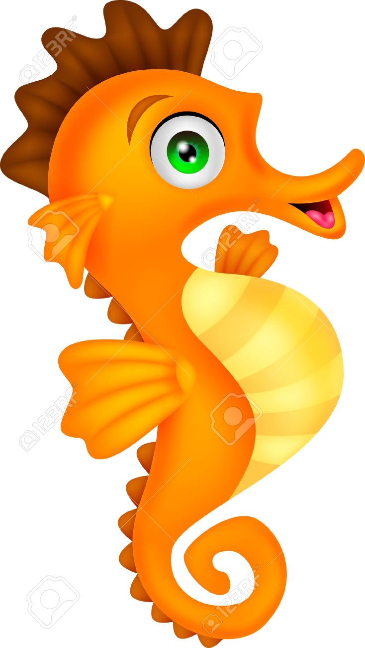 734x1300 Sea Horse Clipart Many Interesting Cliparts