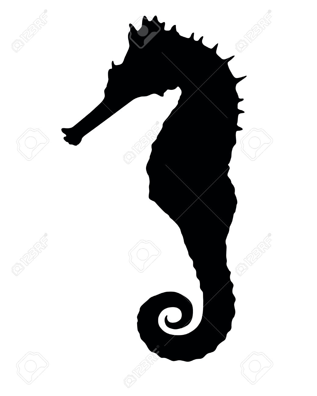 1040x1300 Seahorse Royalty Free Cliparts, Vectors, And Stock Illustration