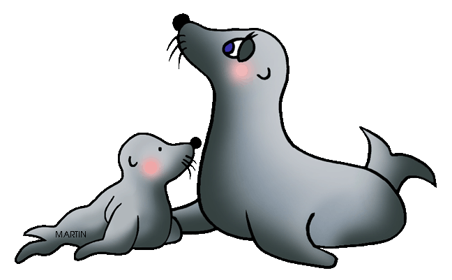 648x401 Seal Clip Art