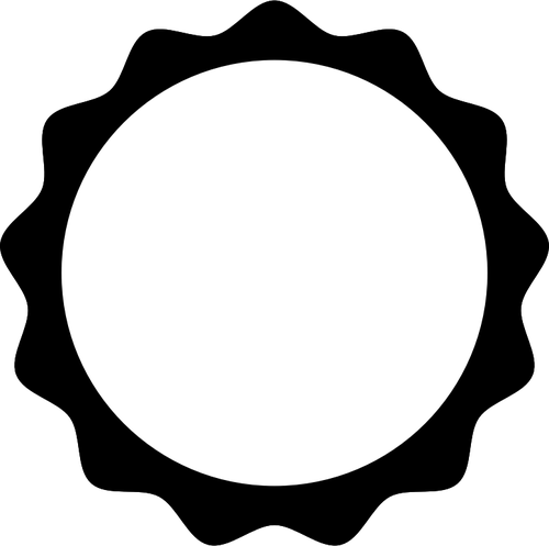 500x497 Simple Seal Frame Public Domain Vectors