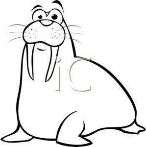 298x300 Top 82 Walrus Clip Art