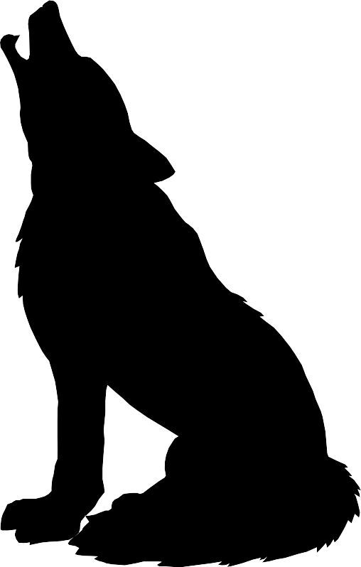 508x798 Best Wolf Clipart Ideas Silhouettes, Search