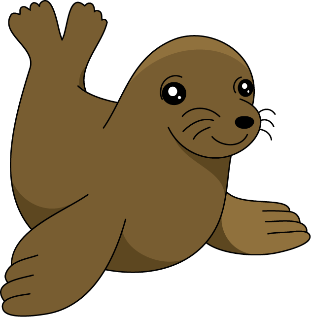 631x643 Sea Lion Clipart Cute