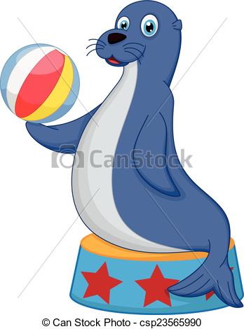 348x470 Seal Clipart Ball
