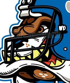 236x278 Clip Art Vector Of Bulldog Football With Paw Print Csp15340963