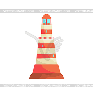 300x300 And White Striped Lighthouse, Searchlight