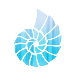 256x256 Blue Shell Clip Art