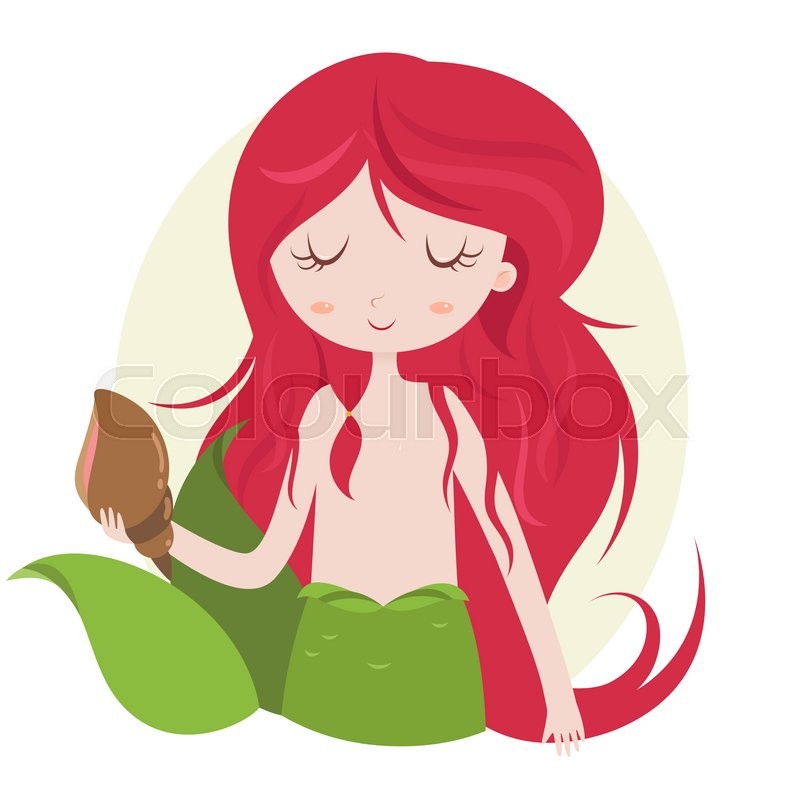 800x800 Zodiac Signs Pisces. Cute Cartoon Girl