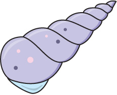 231x188 Colorful Seashell Clipart Cliparthut