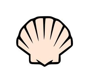 299x271 Seashell Template