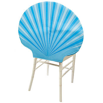 350x350 Seashell Chair Cover Party Mermaid Chair Covers
