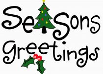210x150 Clip Art Season Greetings Clip Art